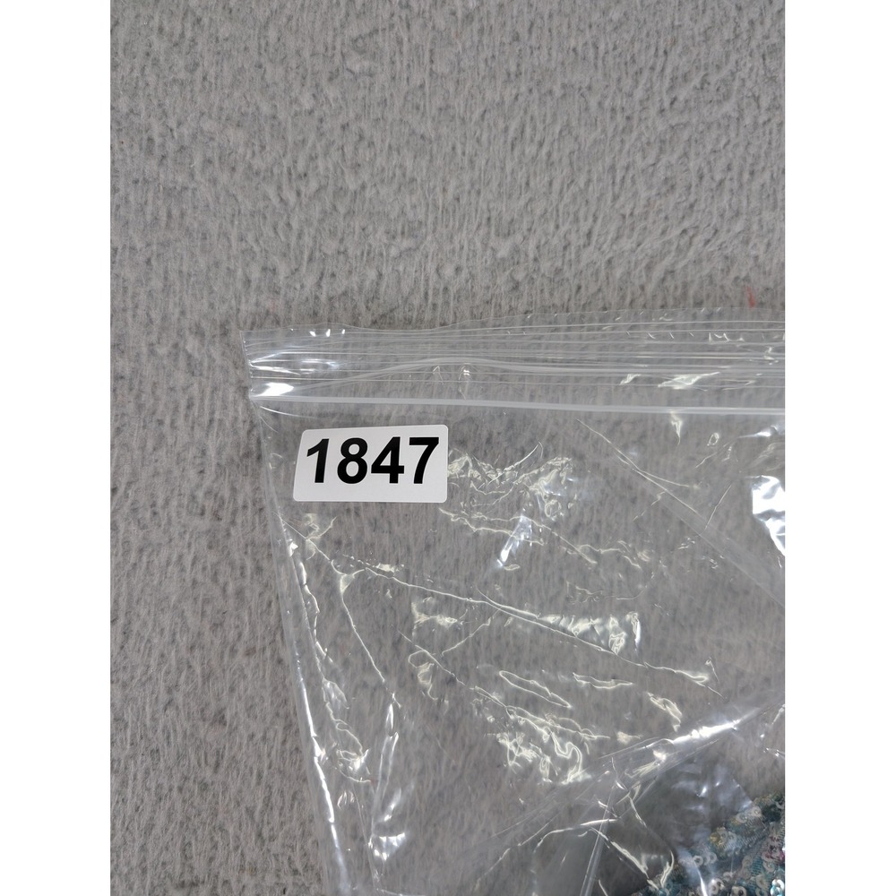 Nookie Forever Skirt Womens Small Blue Sequin Ruched Party Mini Dressy New - Picture 16 of 16